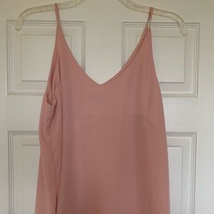 Baby pink tank